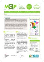 Les maladies à caractère professionnel en région Centre-Val de Loire - Résultats des quinzaines 2024