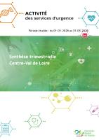 Panorama des services d'urgence en Centre-Val de Loire - 1er trimestre 2026